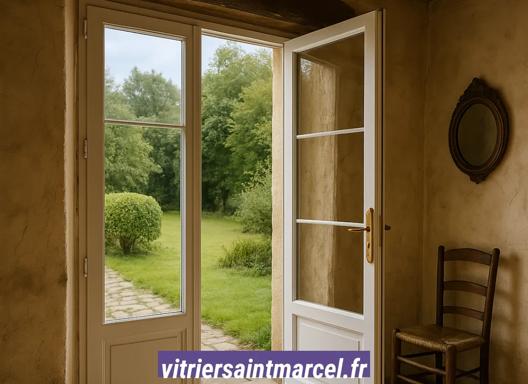 Installation de fenêtre en PVC Saint-Marcel