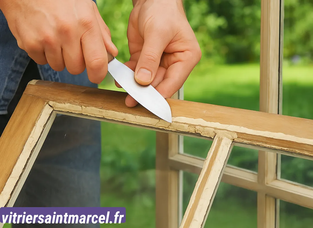 Remplacement de simple vitrage Saint-Marcel